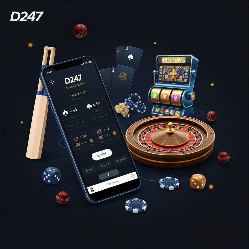 D247 ID - Online betting and casino platform with live cricket odds on Thampi Book